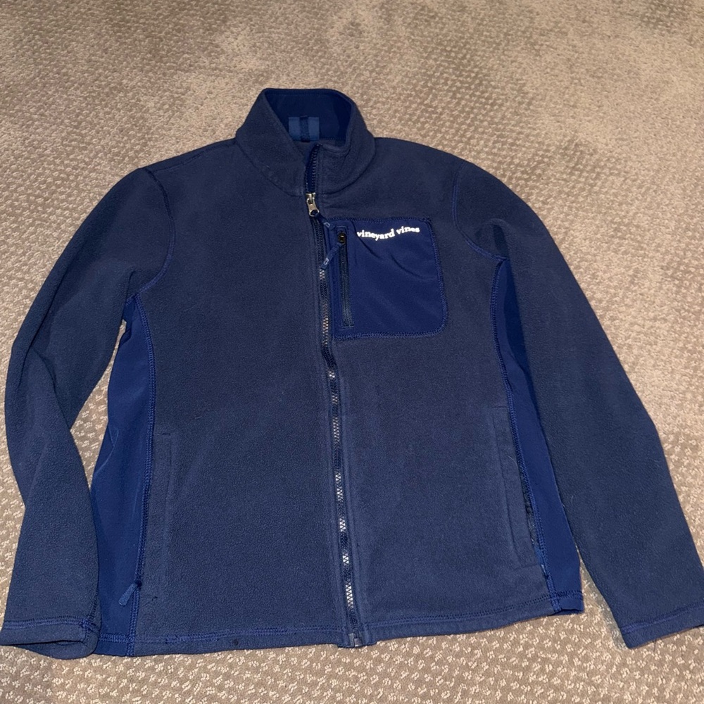 Vineyard Vines Men's Dark Blue Performance Jacket